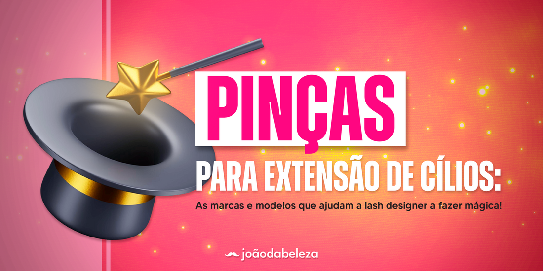 pinças para extensao de cilios