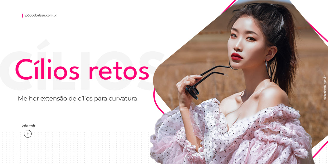 cílios retos