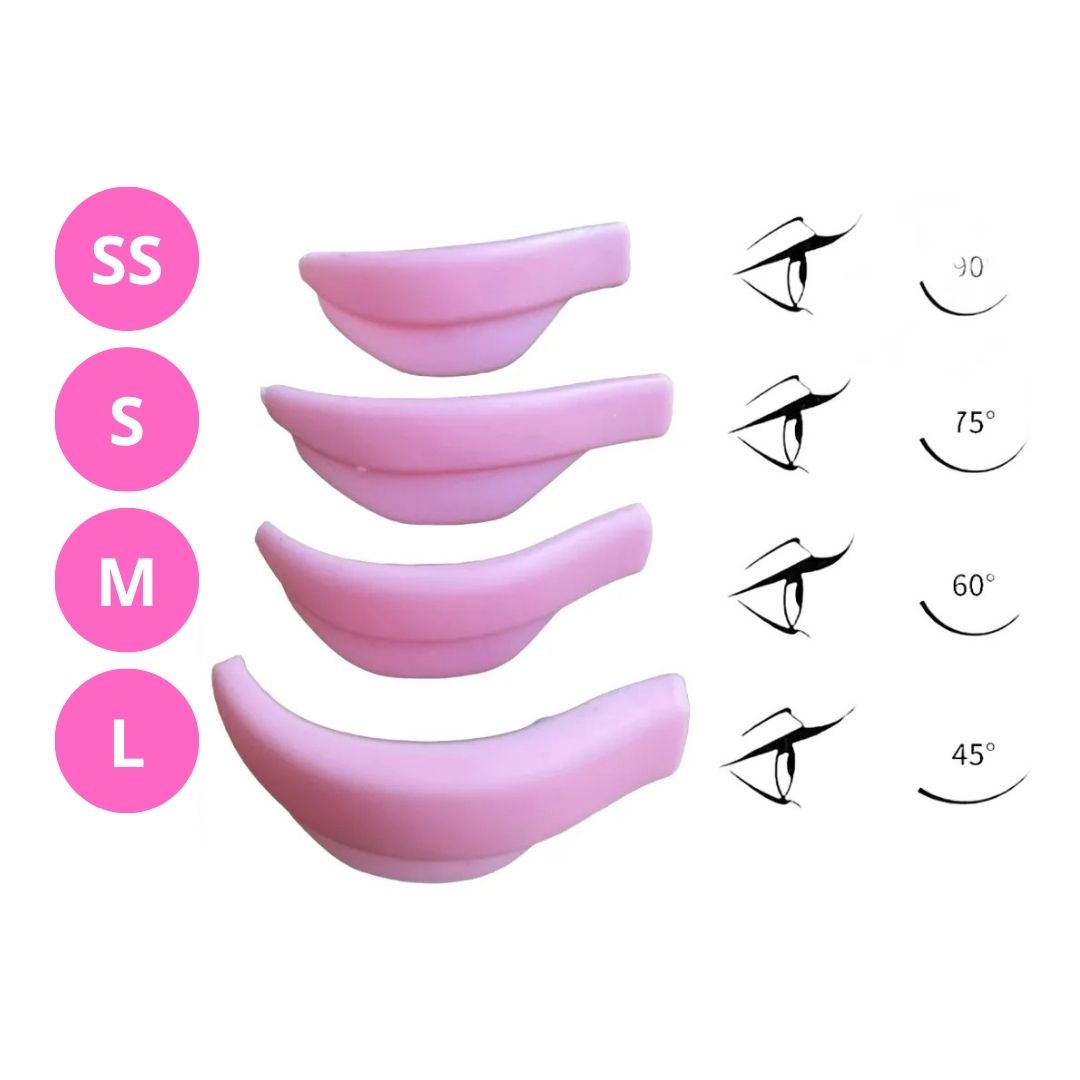 Bobs de Silicone para Lash Lifting
