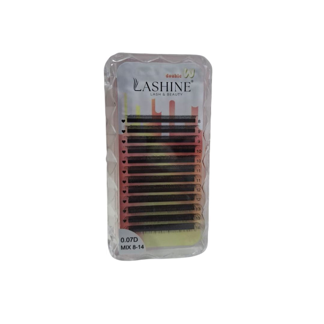 Cílios Lashine W 3D Double Curvatura D