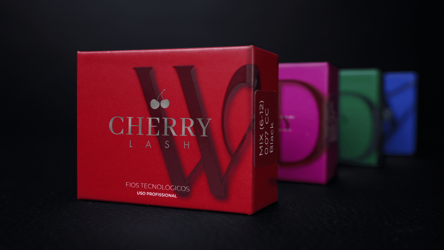 Cílios Cherry Lash W 3D - Flip Curvatura M
