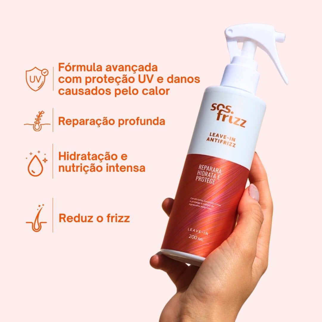 Leave In Spray Antifrizz - Sos Frizz