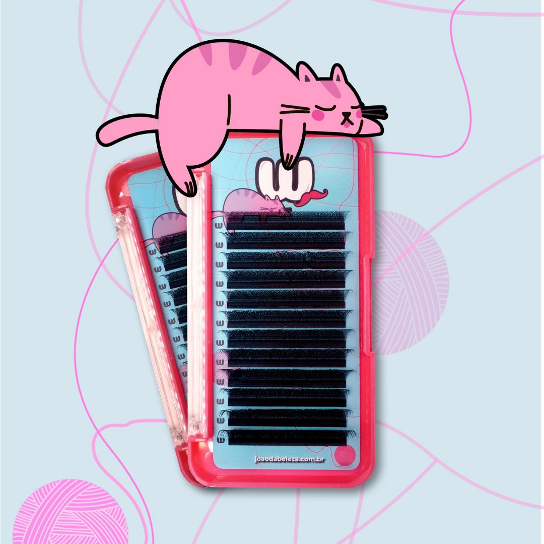 Cílios João da Beleza W 3D Curvatura C e D