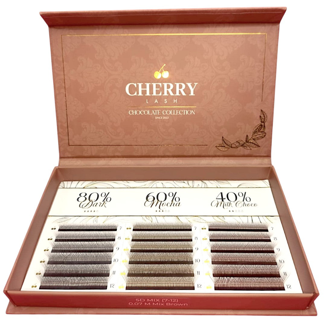 Cílios Cherry Lash W 5D - Chocolate Collection