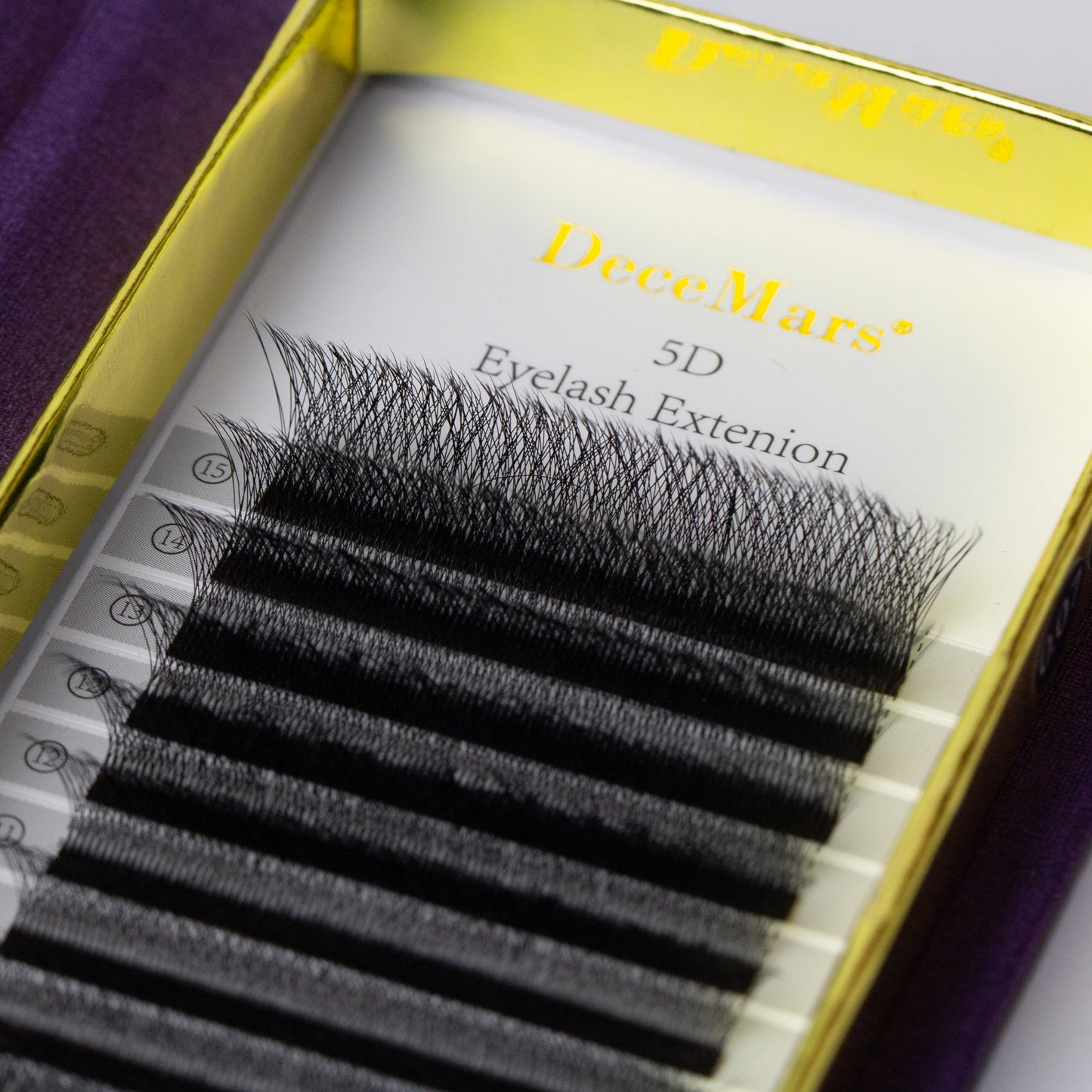 Cílios Decemars W 5D Curvatura L