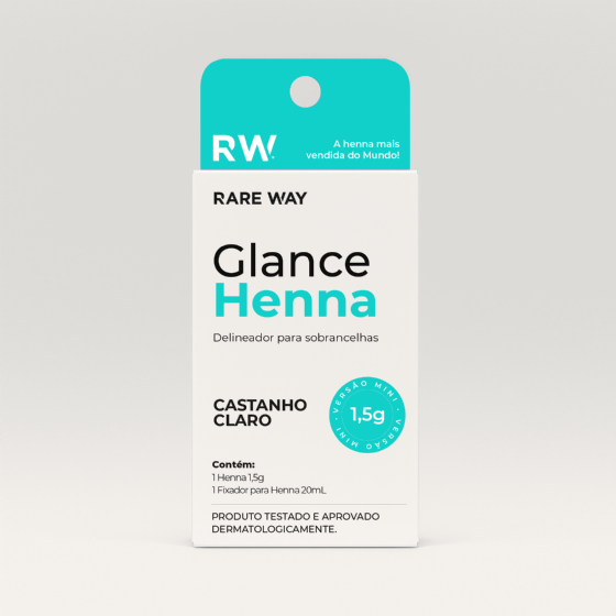 Glance Henna Mini para sobrancelhas Rare Way