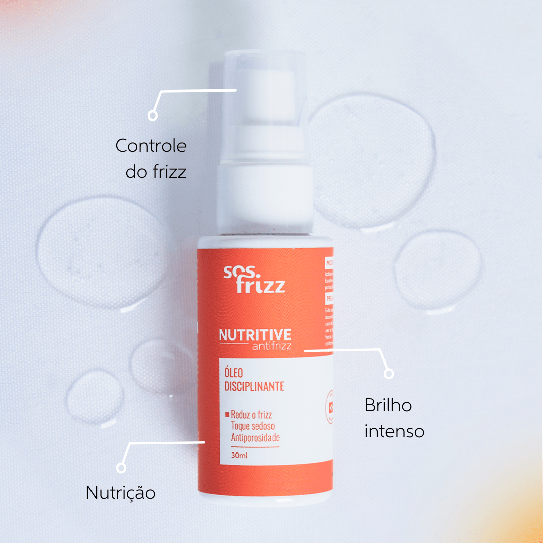 Óleo Discipilante Nutritive Antifrizz - Sos Frizz