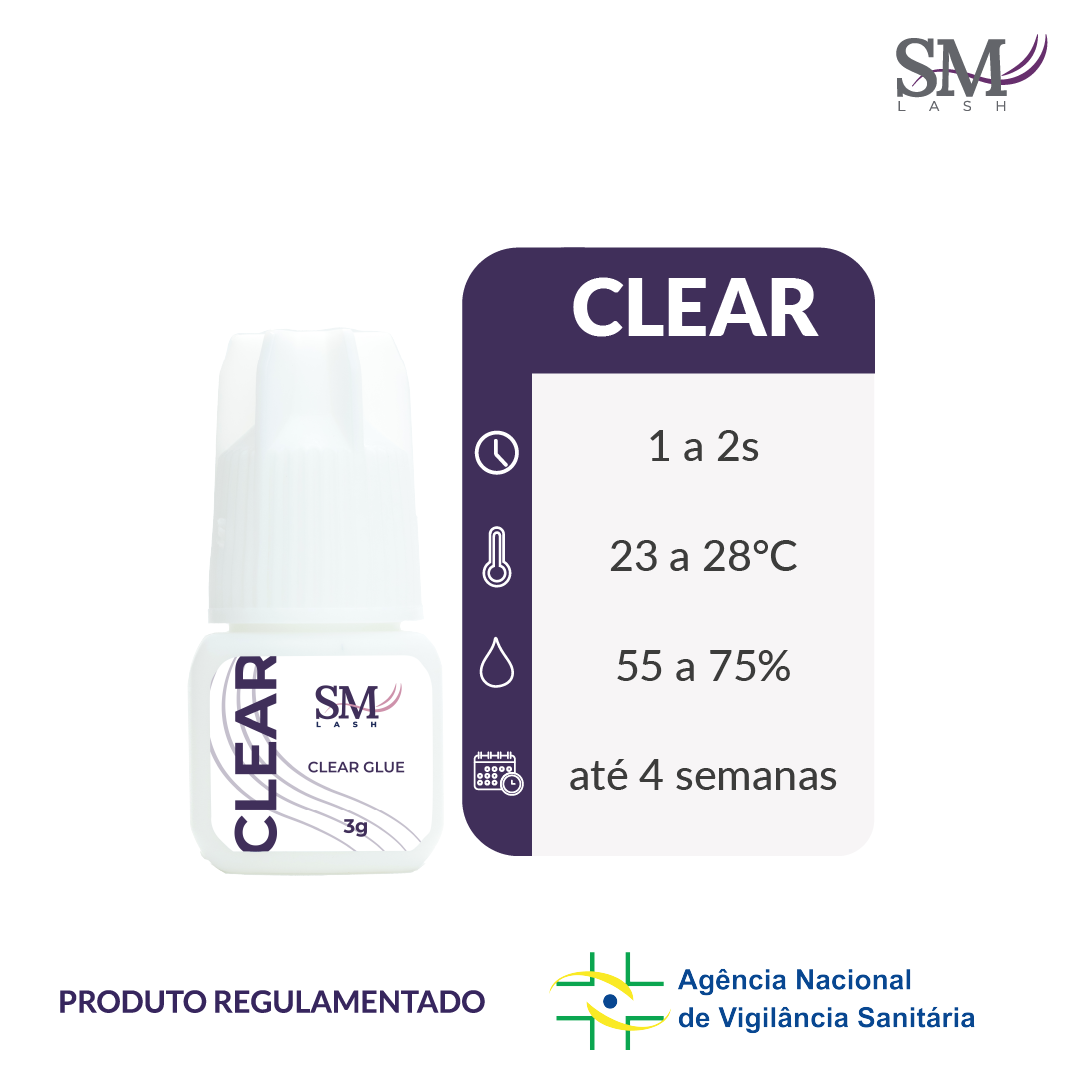 Cola Adesivo SM Lash Clear