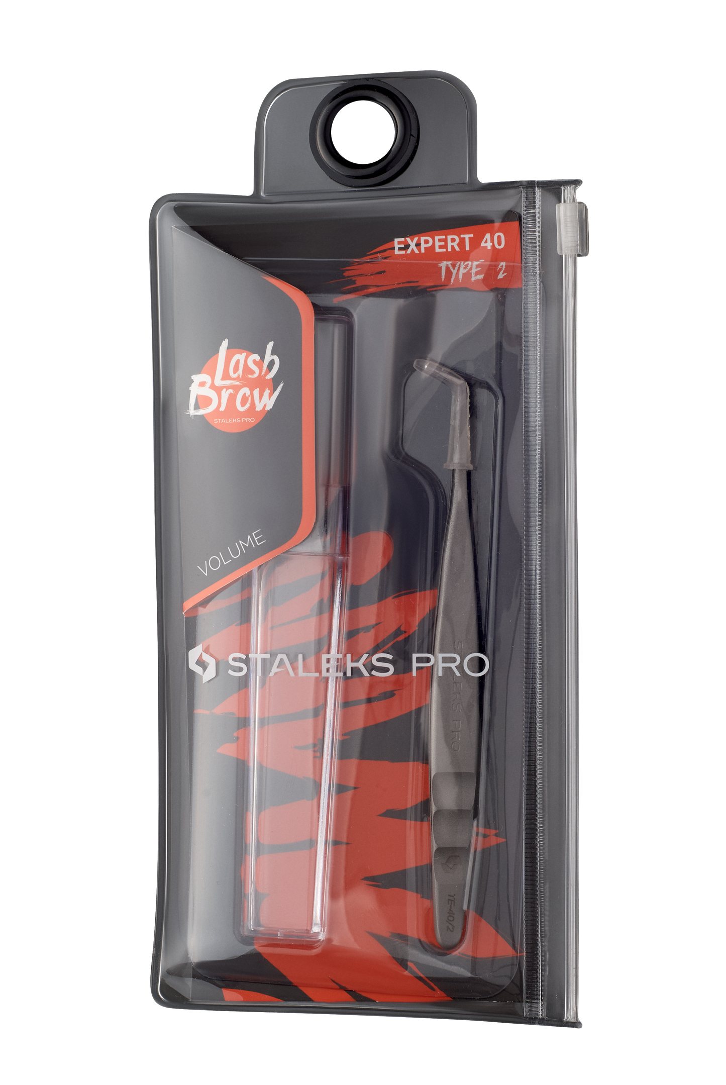 Pinça Para Extensão de Cílios Staleks Pro 40/2