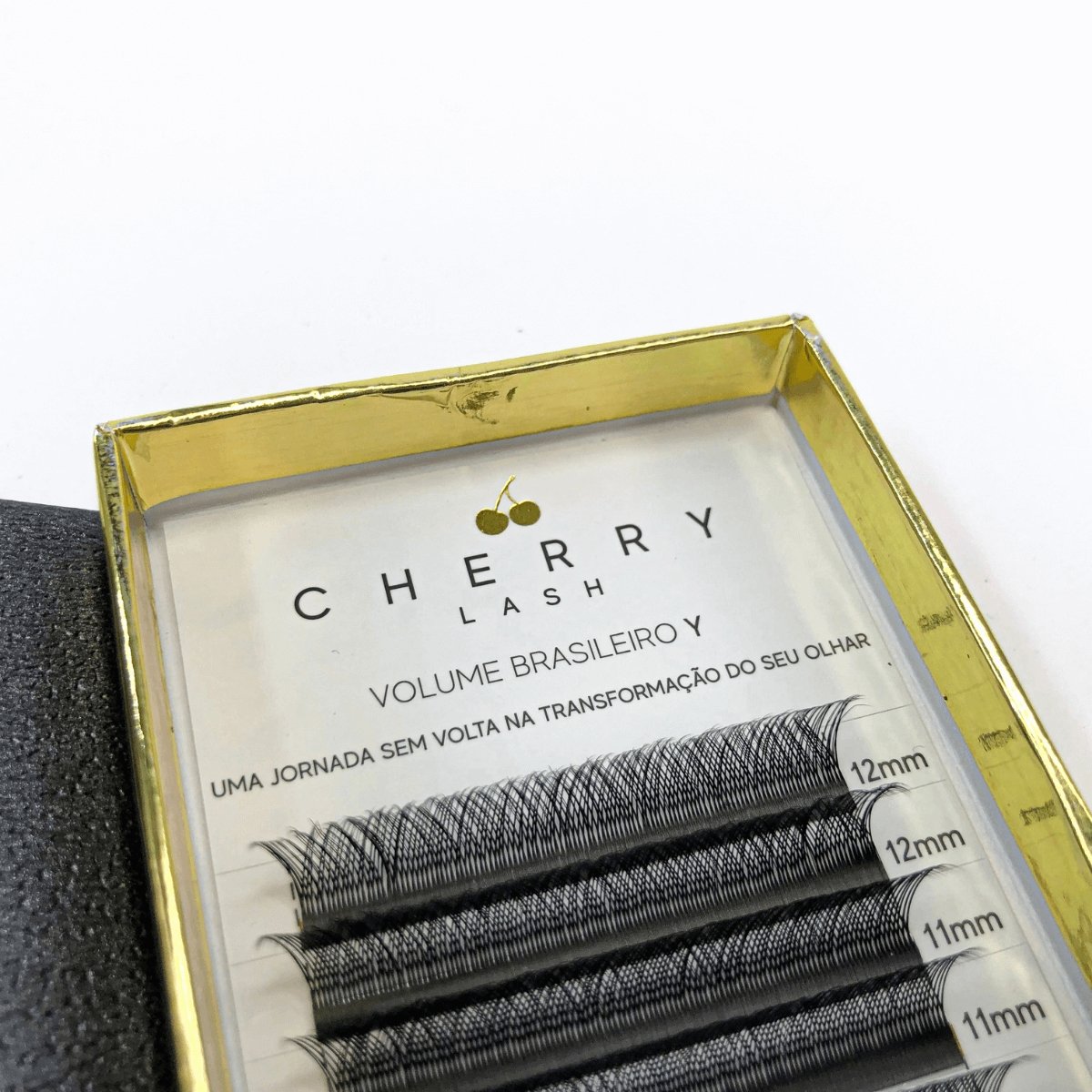 Foto Cílios Cherry Lash Yy - Volume Brasileiro para Extensão de Cílios