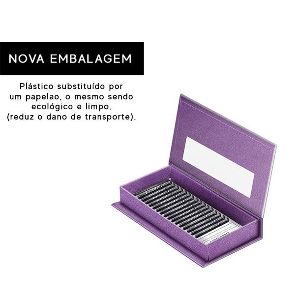 Foto Cílios Decemars Premium Tamanho Único Fio Classico para Extensão de Cílios