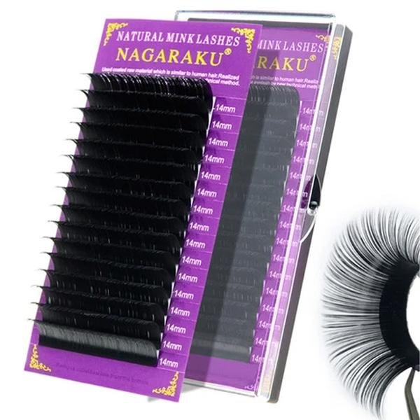 Foto Cílios Nagaraku 0.05 C e D Tamanho Único para Extensão de Cílios