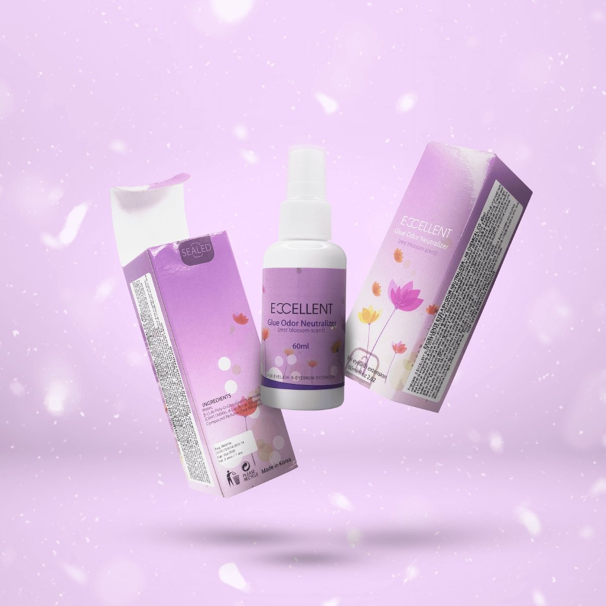 Foto Neutralizador de Odor Cola Excellent 60ml para Extensão de Cílios