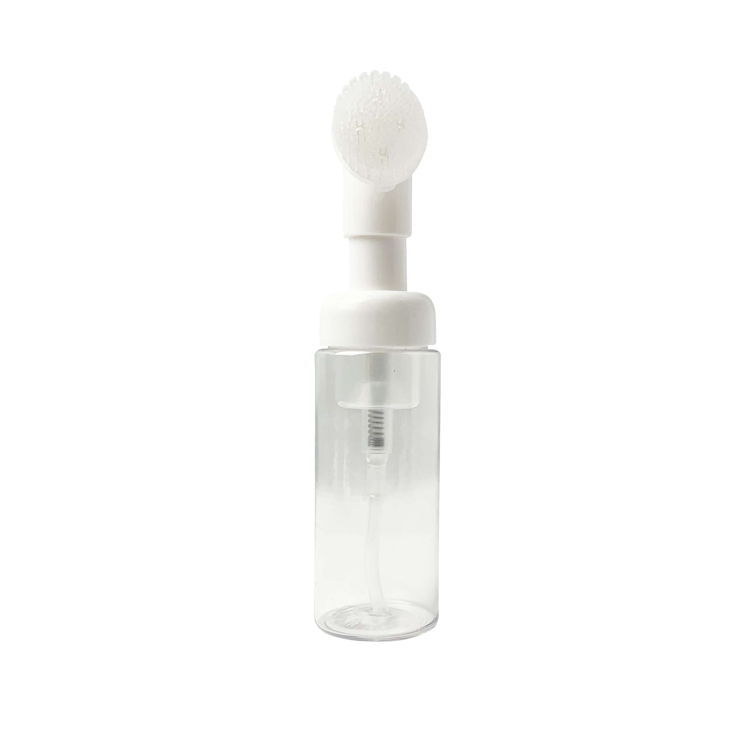 Frasco Pump Espumador Com Escova de Silicone Skincare