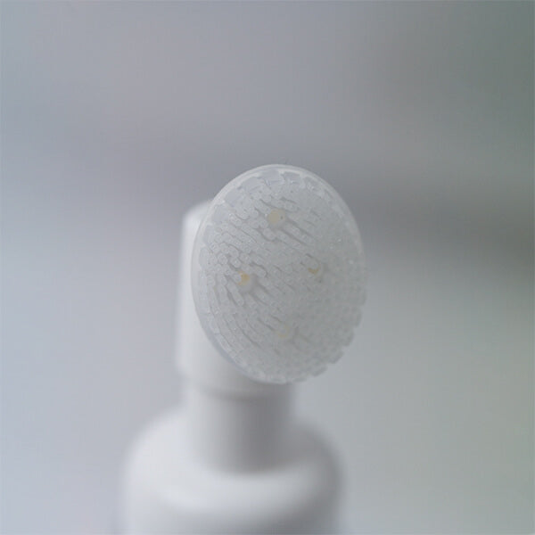 Frasco Pump Espumador Com Escova de Silicone Skincare