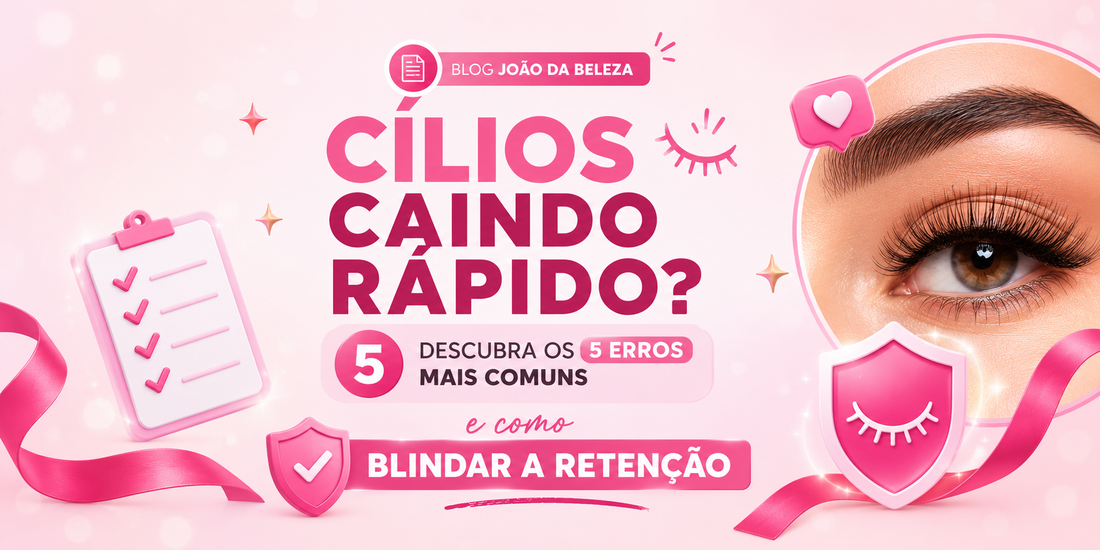 Por que a extensão de cílios cai rápido? 5 erros e soluções de retenção