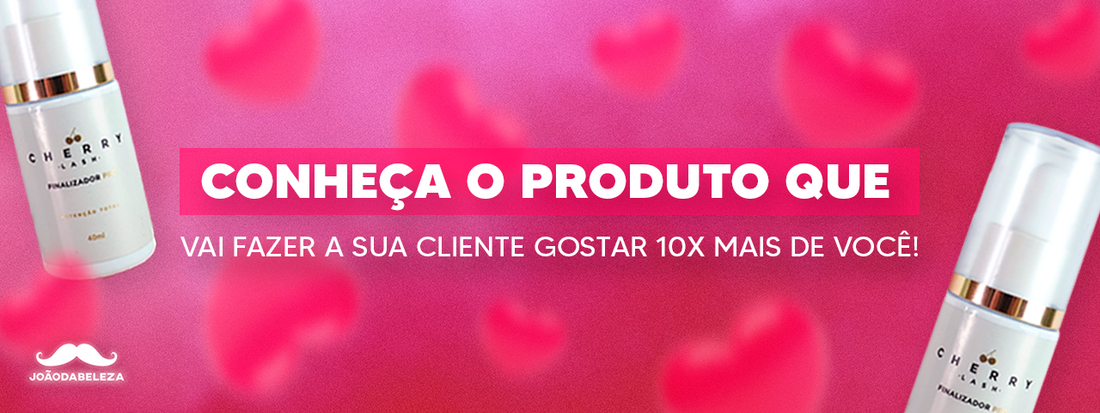 Finalizador para alongamento de Cílios da Cherry