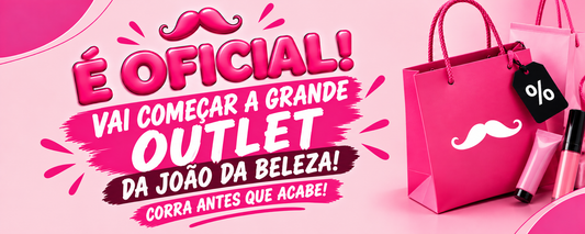 Outlet da lash designer: 19 e 20 de outubro nas lojas físicas da João da Beleza (e online para todo o Brasil)