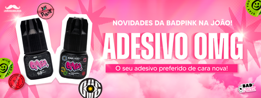 Adesivo de Cílios OMG da Bad Pink: nova embalagem e tudo que a lash designer precisa saber antes de comprar