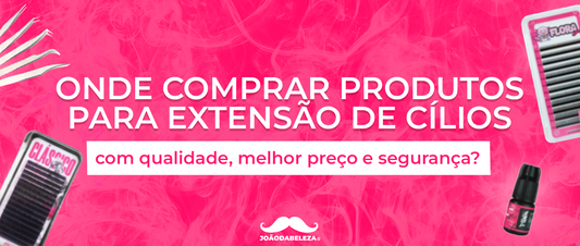 onde comprar produtos para extensão de cílios
