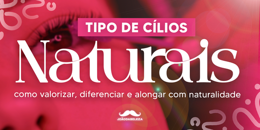 tipos de cílios naturais