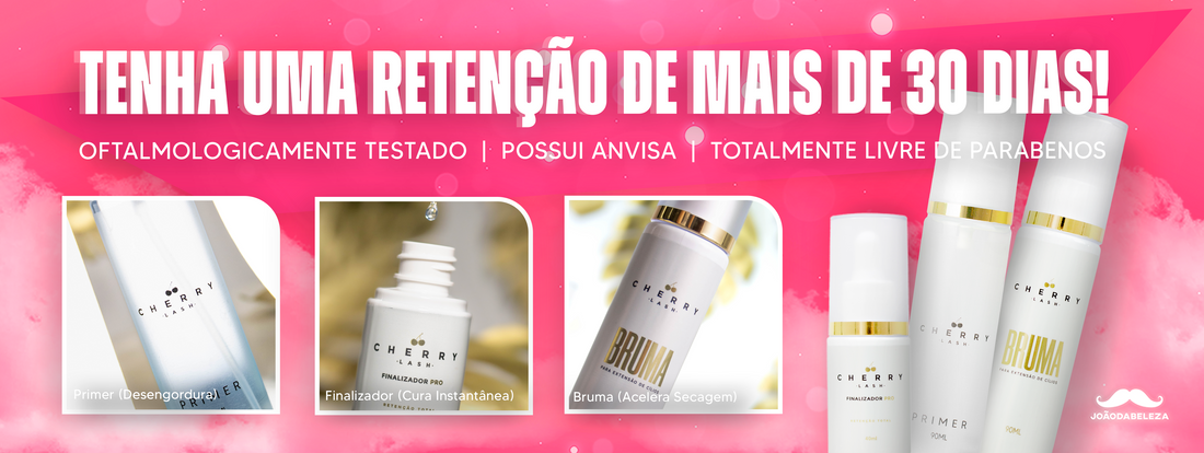 kit retenção da cherry lash