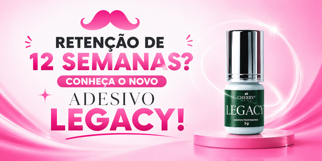 Cola Legacy Cherry Lash: a cola com 12 semanas de retenção que vai mudar o seu atendimento