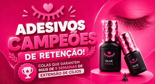 adesivos de cílios com maior retenção