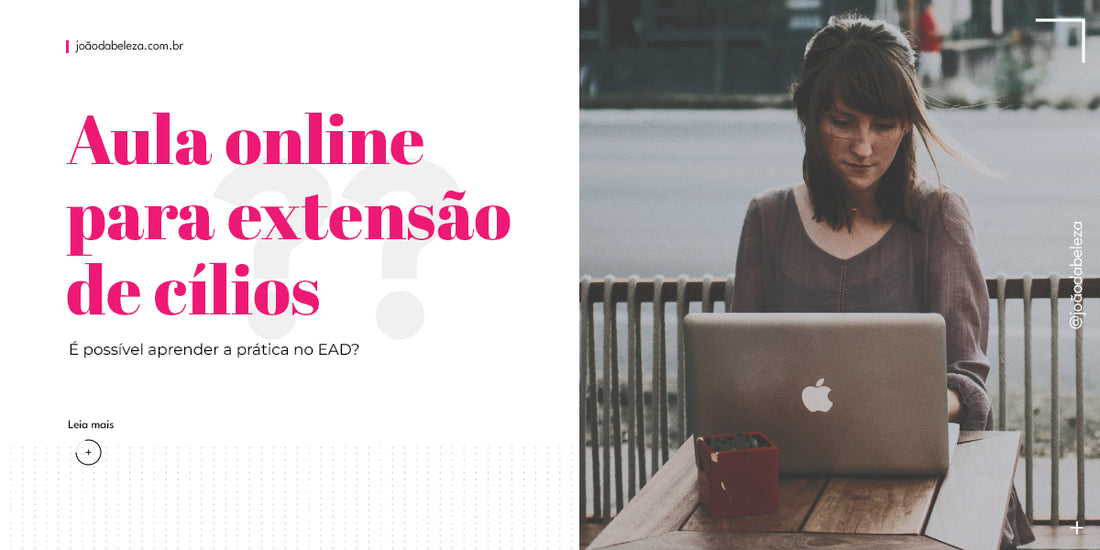 Curso de alongamento de cílios online