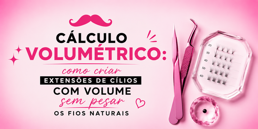 Como calcular o peso dos cílios na extensão