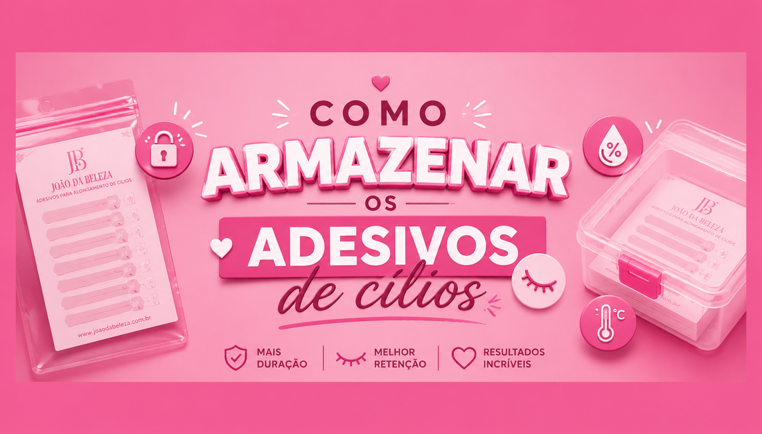 Como armazenar cola de cílios: o guia completo para conservar o adesivo e não perder retenção