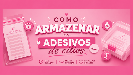 Como armazenar cola de cílios: o guia completo para conservar o adesivo e não perder retenção