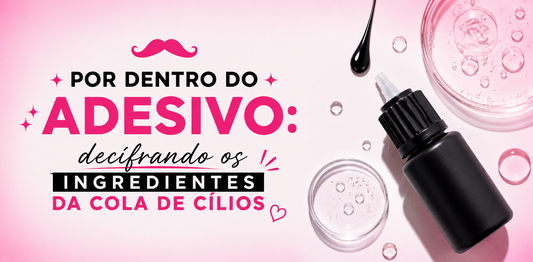 Composição da cola de cílios