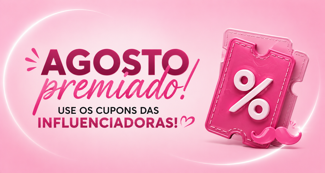 Cupons de desconto de agosto