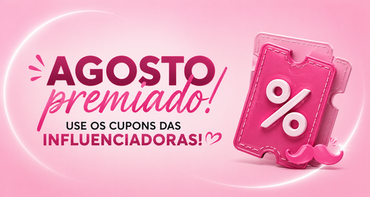 Cupons de desconto de agosto