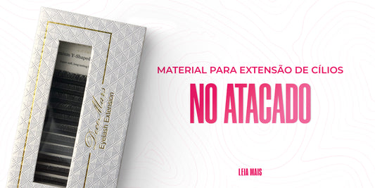 Material para alongamento de cílios atacado
