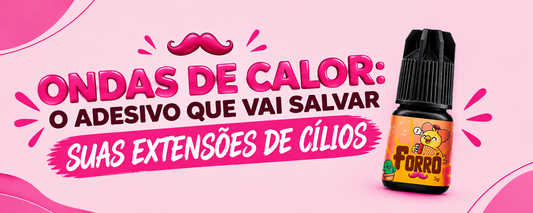 Cola de cílios para dias de calor: o adesivo que vai salvar suas extensões