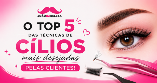 Top 5 técnicas de extensão de cílios que estão bombando em 2026