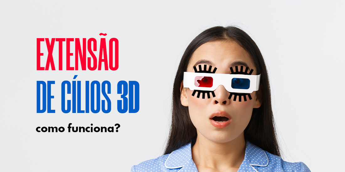 cílios 3d