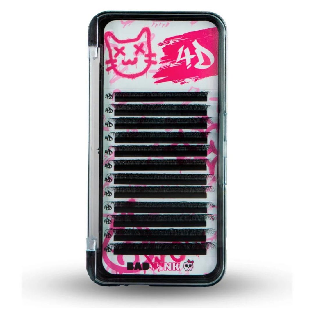 Cílios BAD PINK W 4D Curvatura M