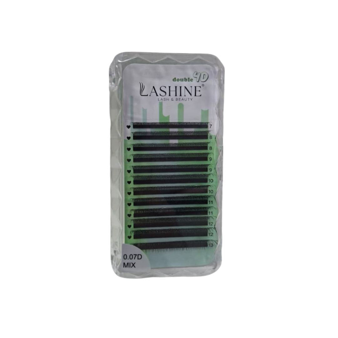 Cílios Lashine W 4D Double Curvatura D