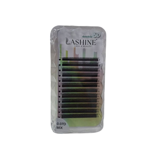 Cílios Lashine W 5D Double Curvatura D