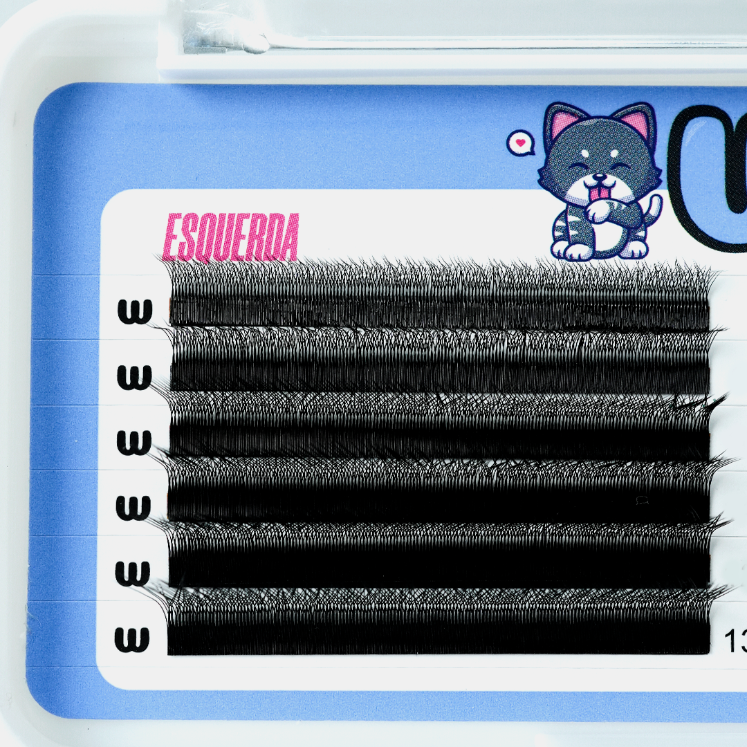 Cílios João da Beleza 3D de Ladinho Curvatura C