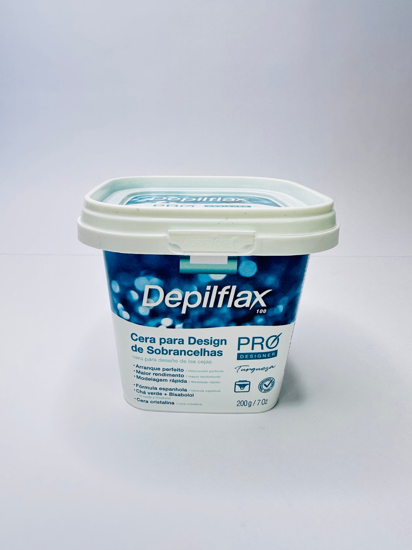Depilflax Cera Para Depilação Turquesa - POTE