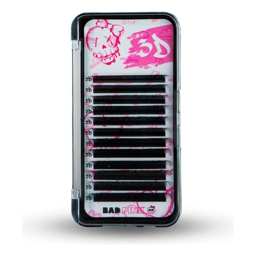 Cílios BAD PINK W 3D Curvatura L
