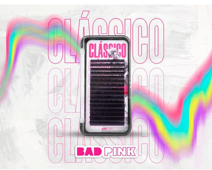 Cílios BAD PINK Clássico Curvatura M