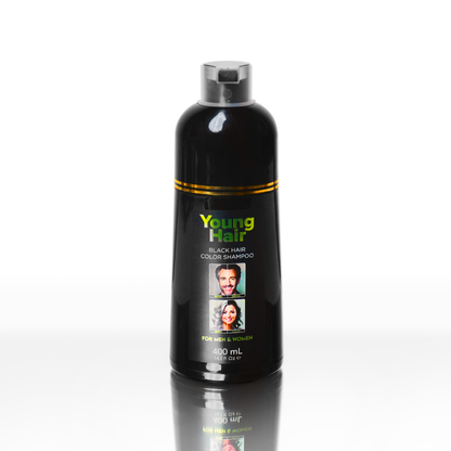 Shampoo Tonalizante Cor Preto 400 ml - Cabelo Jovem imagem 3 – João Da Beleza