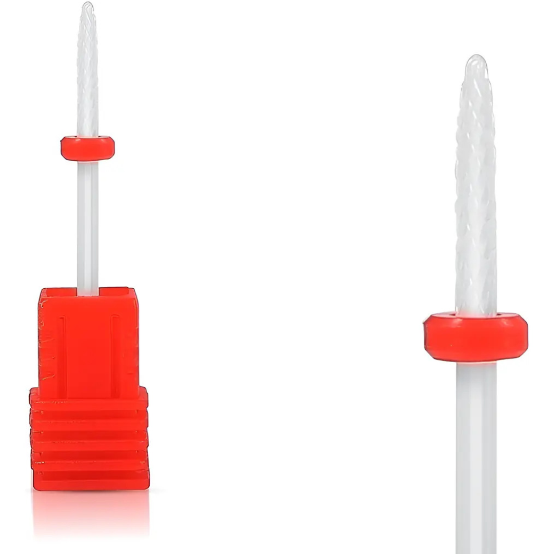 Broca Cerâmica Para Unhas Acrigel Lixa Ponta Profissional