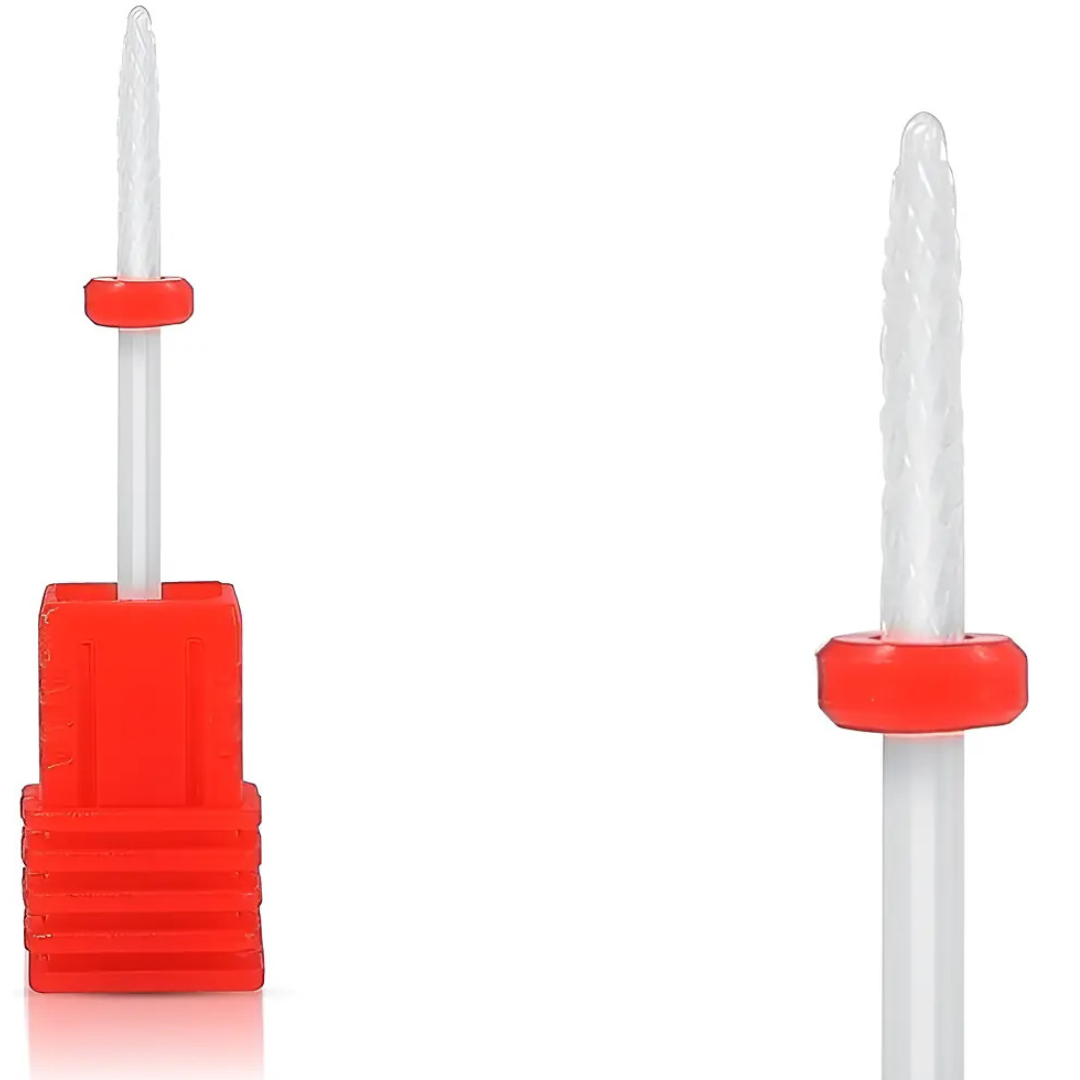Broca Cerâmica Para Unhas Acrigel Lixa Ponta Profissional