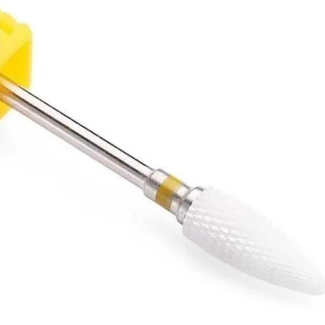 Broca Cerâmica Para Unhas Acrigel Lixa Ponta Profissional